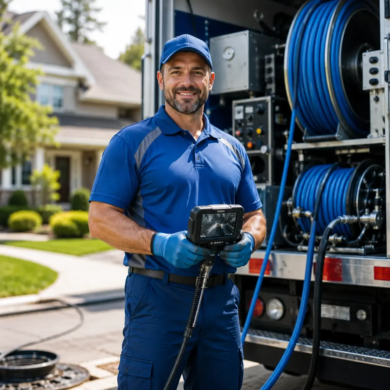 Local outdoor drain cleaning specialists in Gregory, TX